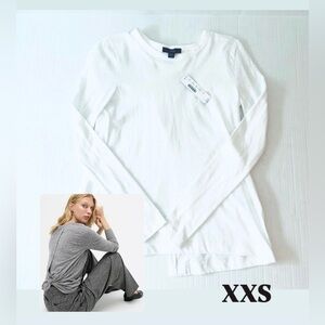 J.Crew Long-Sleeve Knot-Back T-shirt Women’s Size XXS